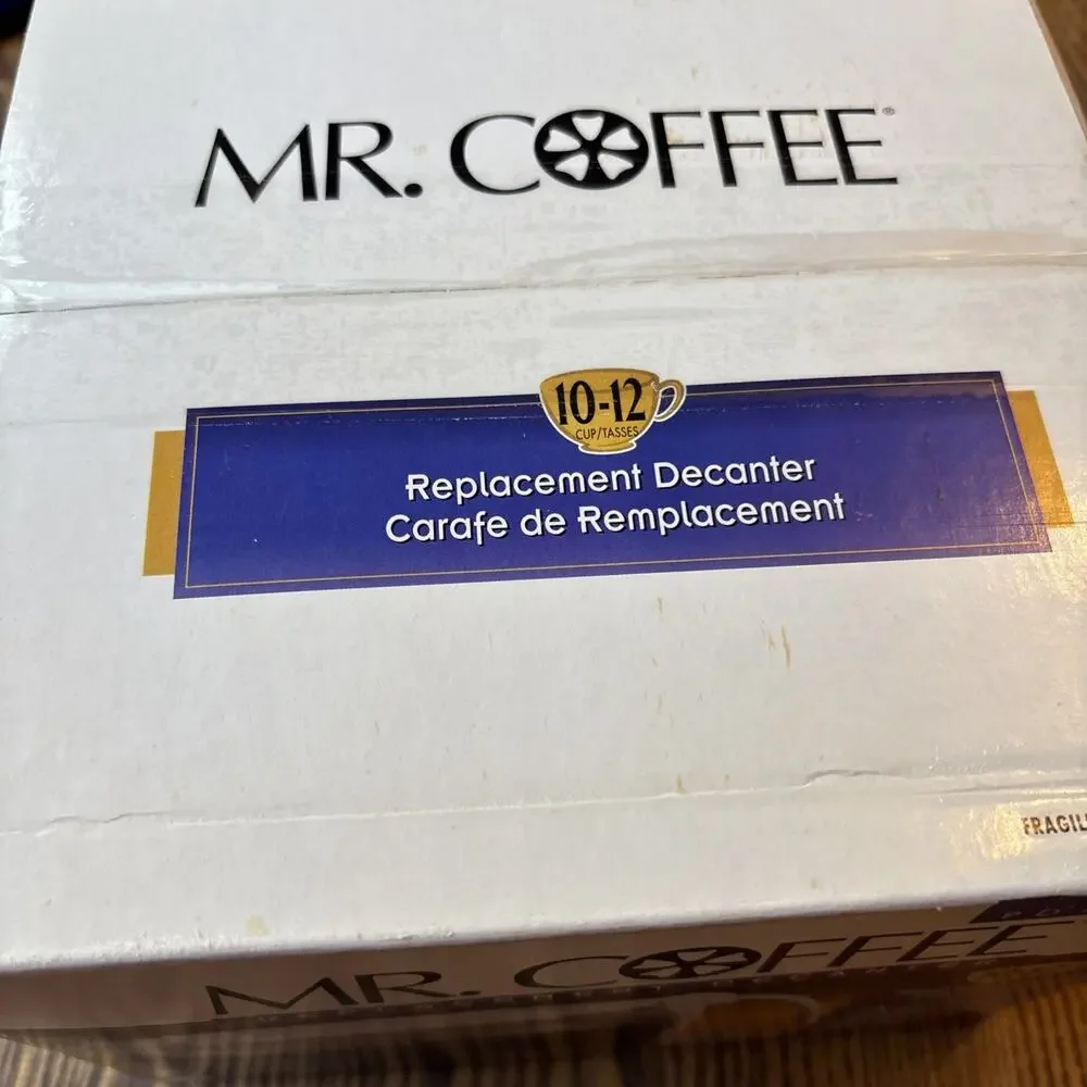 Mr. Coffee PD12-1 10-12 Cup Replacement Pot Decanter Open Box